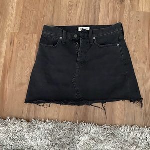 Madewell A-line skirt